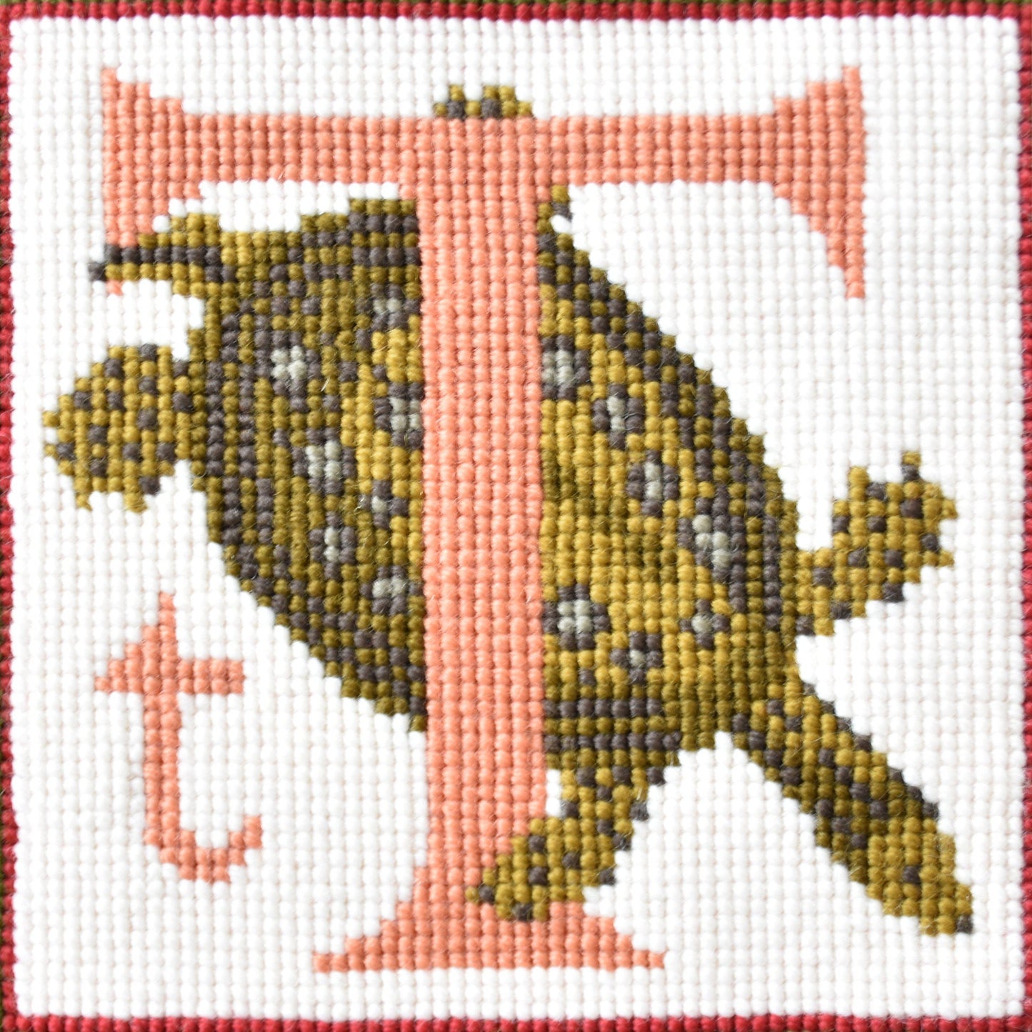 T-Terrapin Needlepoint Kit Elizabeth Bradley Design
