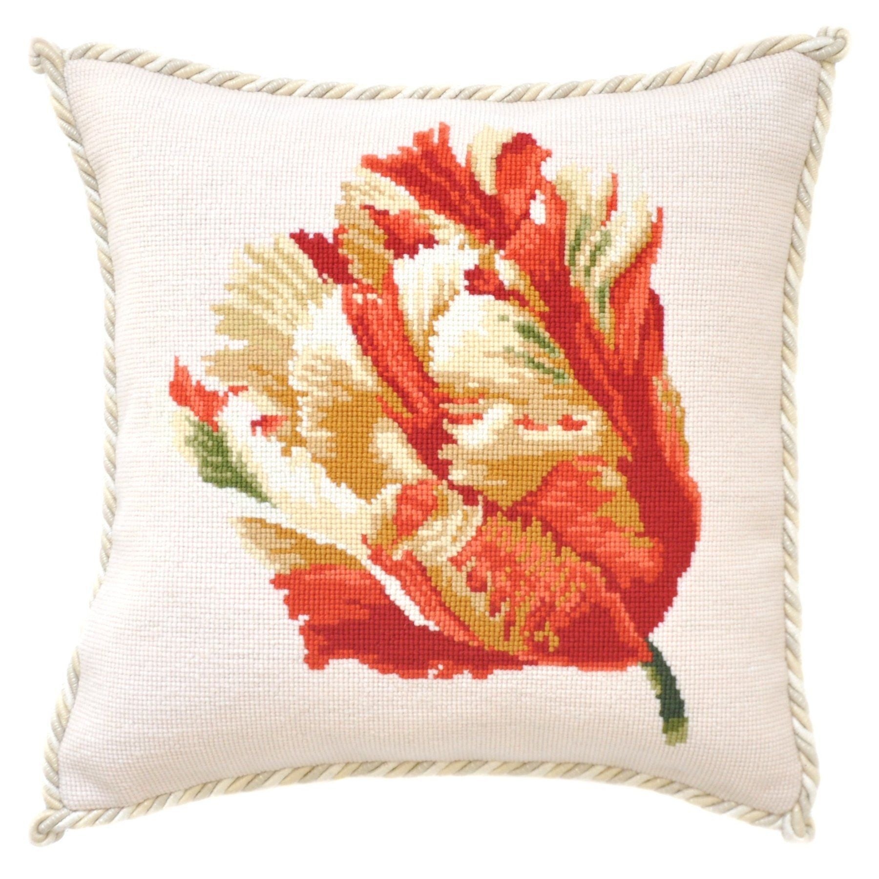 Parrot Tulip Needlepoint Kit Elizabeth Bradley Design 
