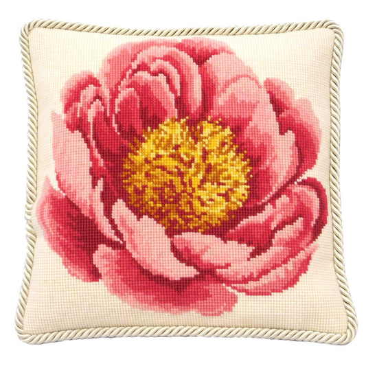 Peony Needlepoint Kit Elizabeth Bradley Design 