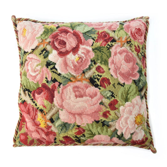 Rose Trellis Needlepoint Kit Elizabeth Bradley Design 