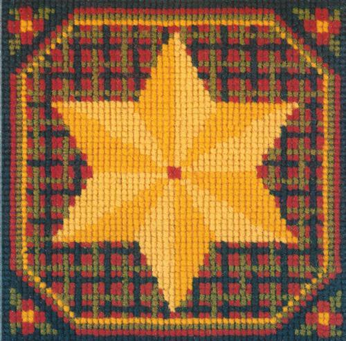 Star Mini Kit Needlepoint Kit Elizabeth Bradley Design 