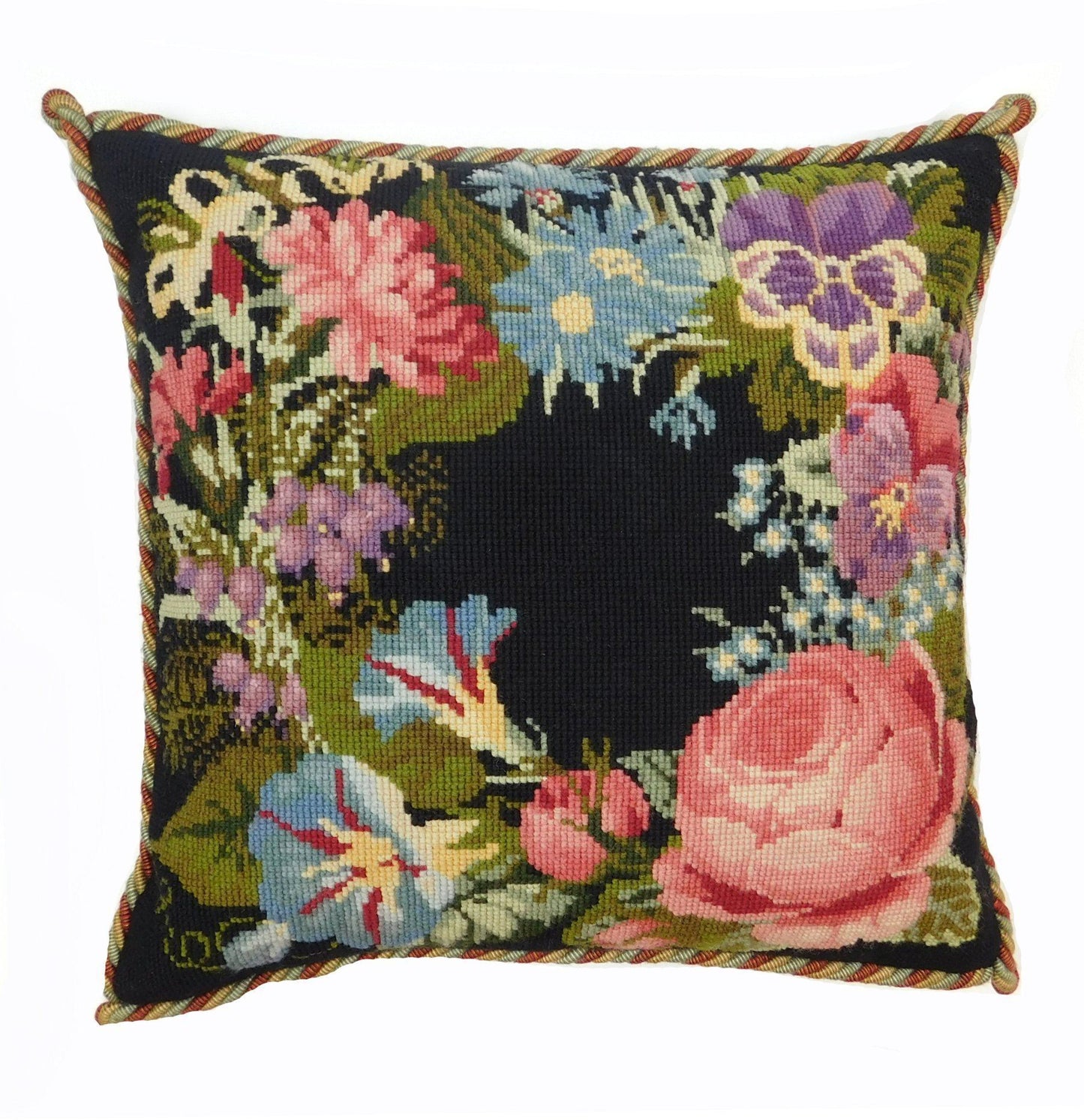 Summer Wreath Needlepoint Kit Elizabeth Bradley Design 