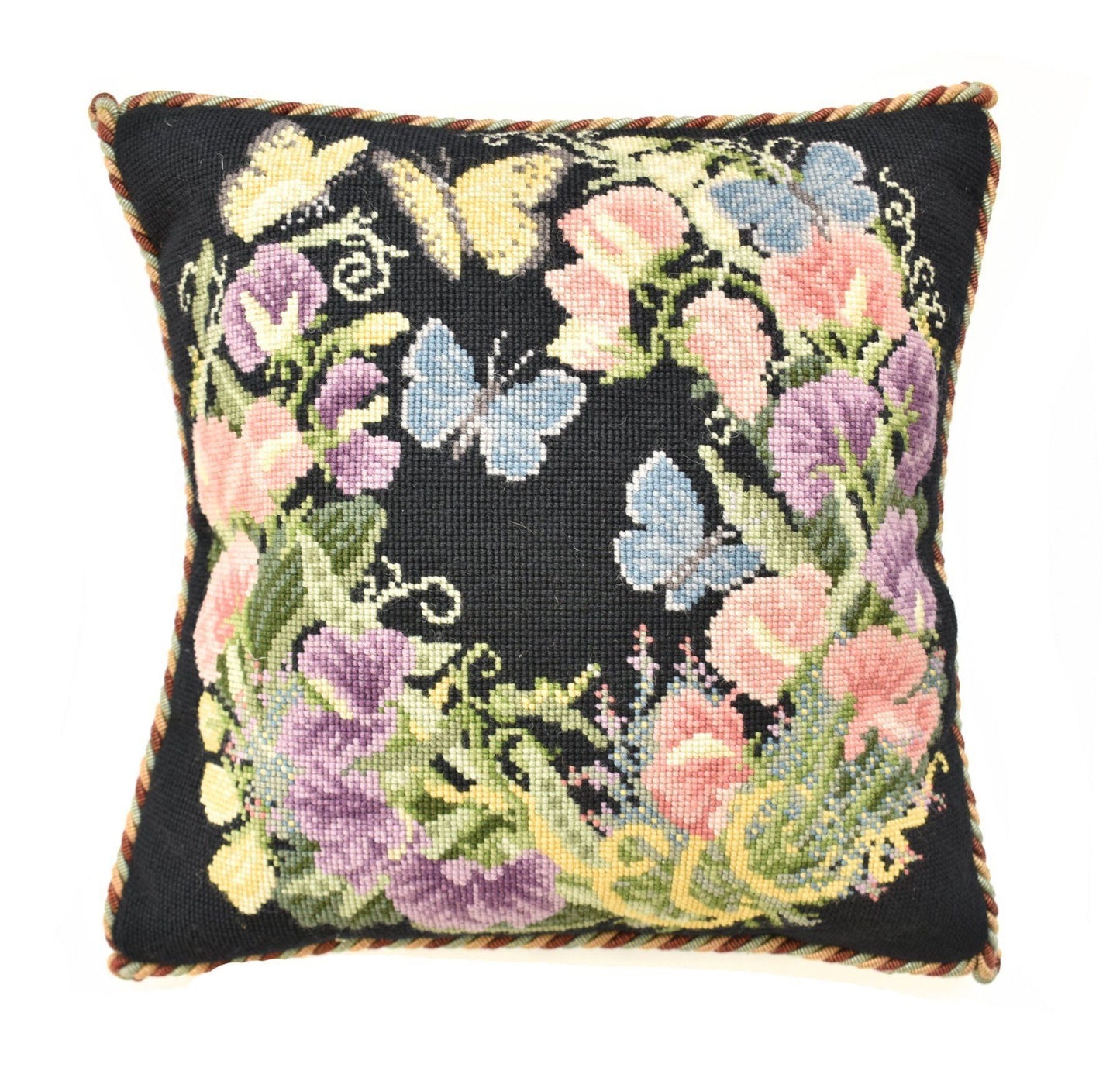 Sweetpeas Needlepoint Kit Elizabeth Bradley Design 