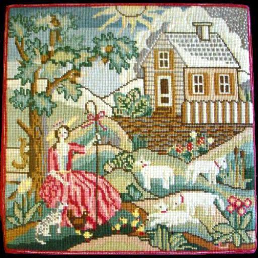 The Pastoral Needlepoint Kit Elizabeth Bradley Design 