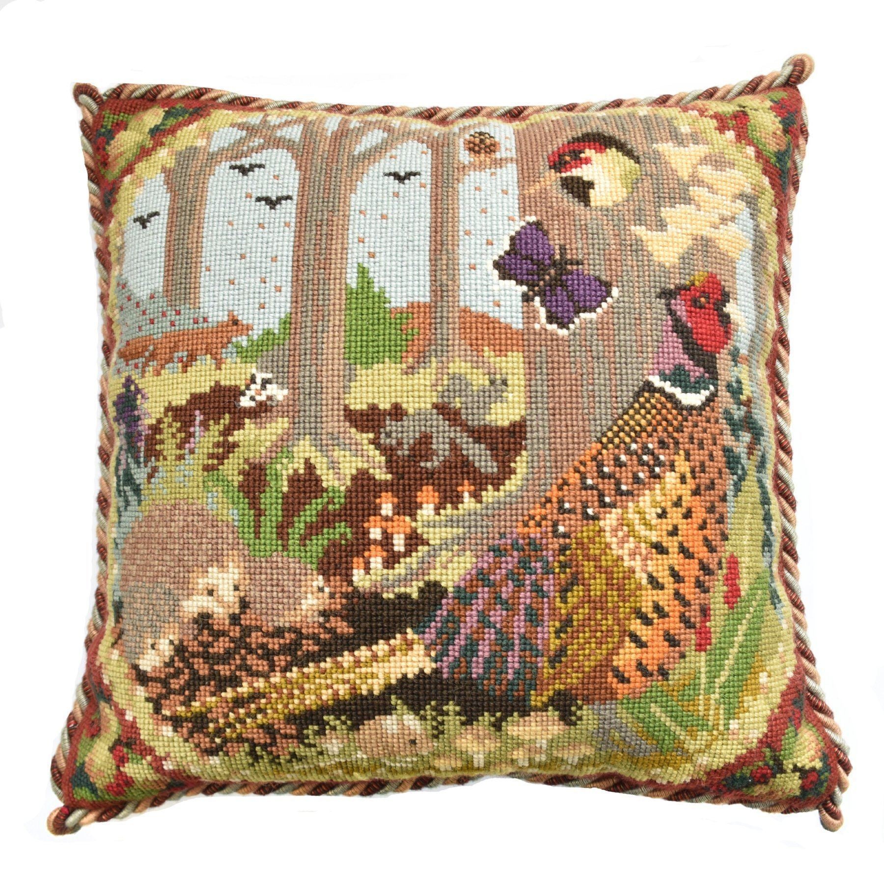 Woodland Needlepoint Kit Elizabeth Bradley Design 